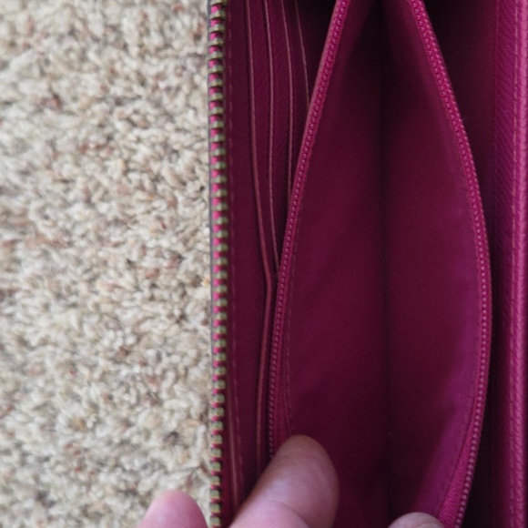 Coach Fuchsia Leather Accessory - Picture 7 of 7